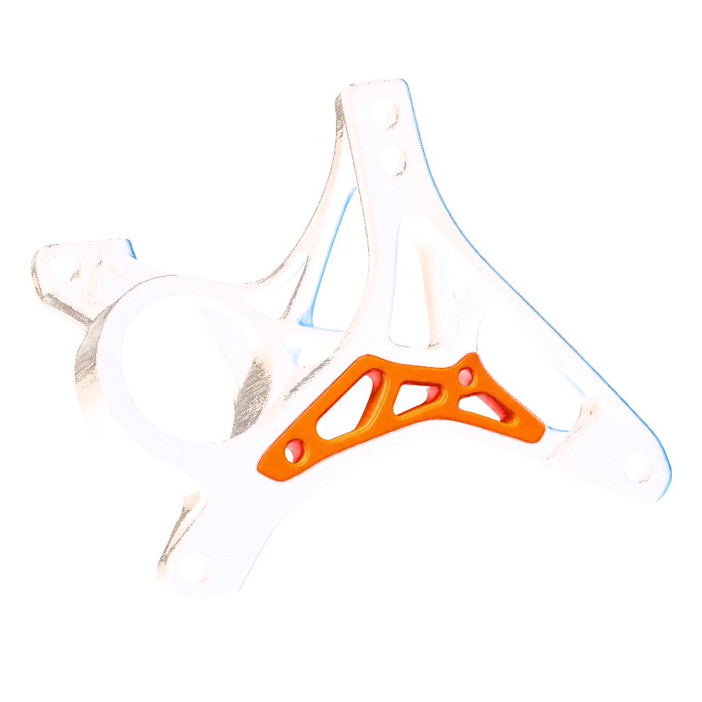 A printed working bracket.