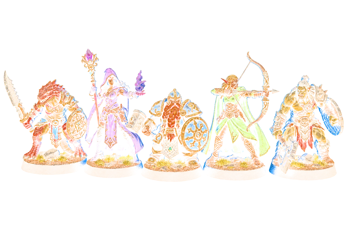 A printed tabletop minis.