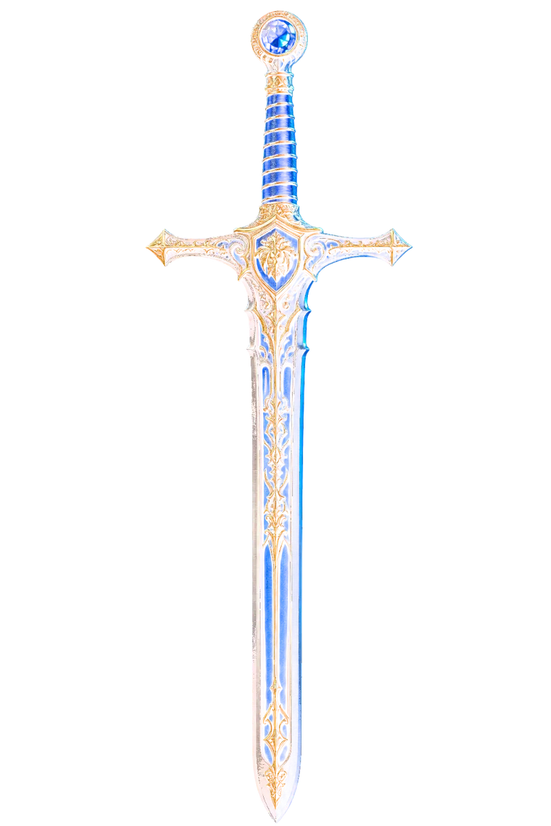 A printed cosplay prop.
